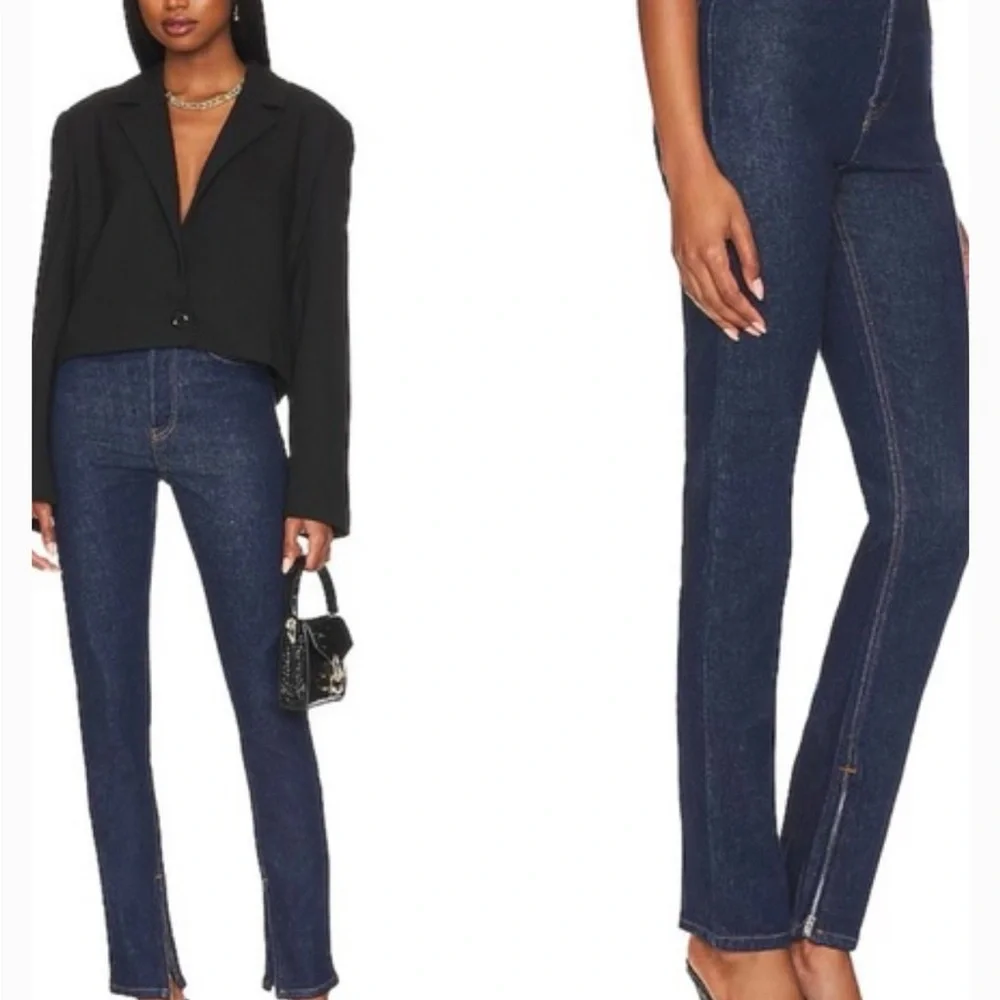 New Redone super high drain pipe Jean - Picture 1 of 8